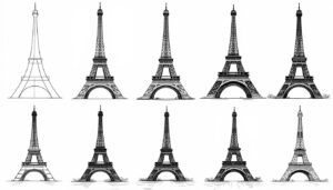 découvrez comment dessiner la tour eiffel facilement grâce à notre guide étape par étape, idéal pour débutants et passionnés d'art.