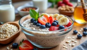 découvrez comment préparer facilement des flocons d’avoine pour un petit déjeuner sain et nutritif, parfait pour bien démarrer la journée.