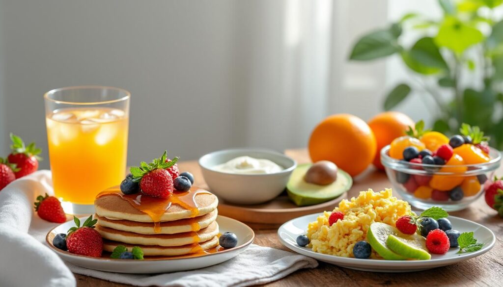 découvrez quoi accompagner vos pancakes au petit déjeuner pour composer un repas équilibré, savoureux et nutritif qui vous donnera de l'énergie toute la matinée.