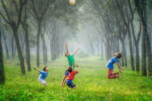 Football outside Jakarta