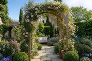 découvrez des idées déco et inspirations pour sublimer votre extérieur avec une arche de jardin élégante et originale.