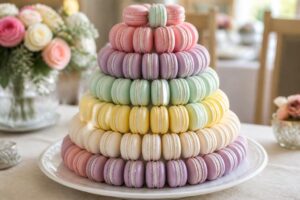 découvrez nos recettes et idées pour réaliser un gâteau en macaron élégant et original, parfait pour sublimer vos desserts et épater vos invités.