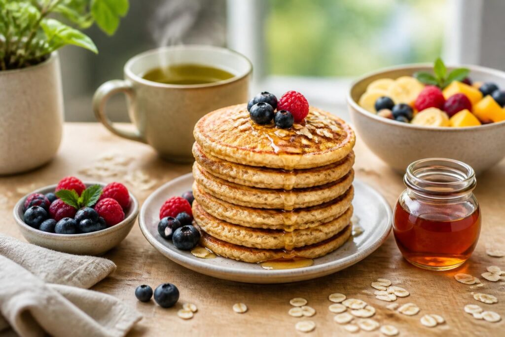 découvrez nos recettes de pancakes à l'avoine, saines et délicieuses, pour des petits-déjeuners gourmands et équilibrés à essayer absolument.