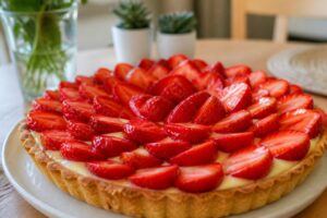 découvrez notre recette simple et délicieuse de tarte aux fraises, parfaite pour toutes les occasions. facile à réaliser, elle ravira petits et grands !