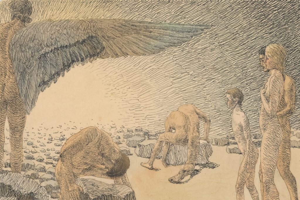 Title: Vision Creator: Žabota, Ivan Date: 1895/1915 Providing institution: Slovak national gallery Aggregator: Slovak national gallery Providing Country: Slovakia Public Domain Vision by Žabota, Ivan - Slovak national gallery, Slovakia - Public Domain.