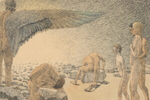 Title: Vision Creator: Žabota, Ivan Date: 1895/1915 Providing institution: Slovak national gallery Aggregator: Slovak national gallery Providing Country: Slovakia Public Domain Vision by Žabota, Ivan - Slovak national gallery, Slovakia - Public Domain.
