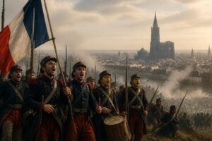 découvrez l'origine militaire et les paroles de la strasbourgeoise, un hymne emblématique au riche passé historique.