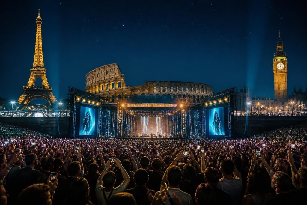 découvrez les dates et lieux de la tournée européenne de muse. ne manquez pas leurs concerts incontournables dans les plus grandes villes d'europe.