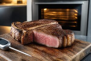 découvrez le temps de cuisson idéal du t bone au four pour obtenir une viande tendre et savoureuse à chaque cuisson. astuces et conseils pour un résultat parfait.