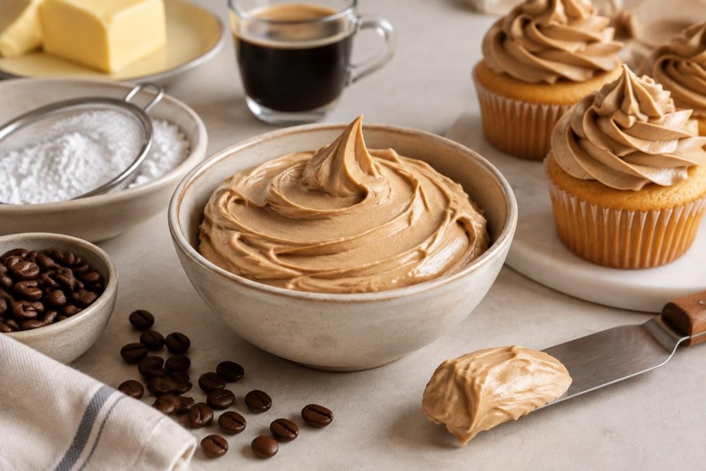 préparez une crème au beurre au café sans cuisson, simple et rapide. une recette onctueuse et facile, idéale pour garnir et décorer vos gâteaux.