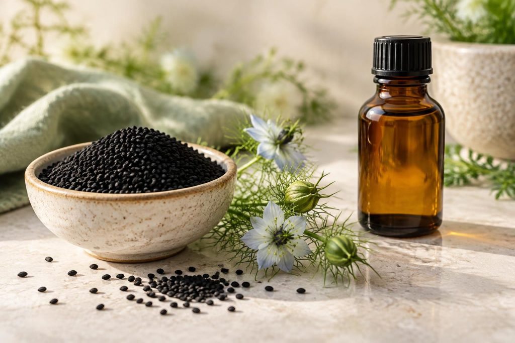 découvrez les bienfaits de la graine de nigelle, ses usages traditionnels et les précautions à connaître avant de l’utiliser.