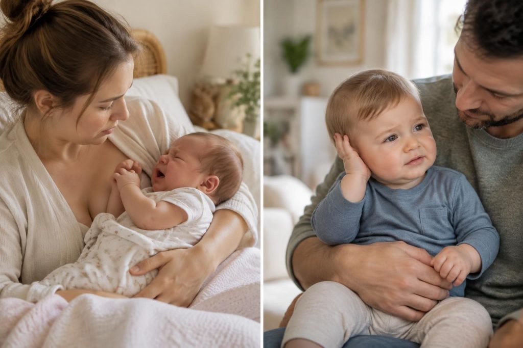 découvrez comment reconnaître les symptômes d’une otite chez le bébé et les signes qui varient selon son âge, pour savoir quand consulter.