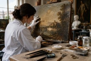découvrez le prix à prévoir pour restaurer un tableau ancien à l’huile, selon son état, les dégâts et les interventions nécessaires.